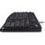 Logitech Desktop MK120 keyboard Mouse included USB QWERTY UK International Black