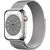 Apple Watch 8 GPS + Cellular 45mm Stainless Steel Milanese Loop, silver (MNKJ3EL/A)