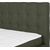 Kontinentālā gulta LEENA 160x200cm, ar matraci, zaļa