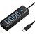 Orico Hub Adapter USB-C to 4x USB 3.0, 5 Gbps, 0.15m (Black)
