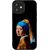 iKins case for Apple iPhone 12 mini girl with a pearl earring