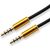 Sbox AUX Cable 3.5mm to 3.5mm golden kiwi gold 3535-1.5G