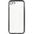 Tellur Cover Silicone for iPhone 7 black edges