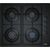 Bosch Serie 2 POP6B6B80 hob Black Built-in Gas 4 zone(s)