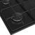 Beko HIBG64120SB hob Black Built-in 60 cm Gas 4 zone(s)