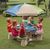 Piknika galds ar lietussargu Step2