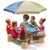 Piknika galds ar lietussargu Step2