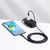 Baseus crystal shine series fast charging data cable USB Type A to USB Type C100W 1,2m purple (CAJY000405)