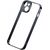Baseus Glitter Transparent Case and Tempered Glass set for iPhone 14 Plus (black)