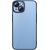 Baseus Glitter Transparent Case and Tempered Glass set for iPhone 14 Plus (blue)