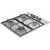 Beko HIBG64120SX Gāzes virsma 60cm