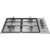 Beko HIBG64120SX hob Stainless steel Built-in 60 cm Gas 4 zone(s)