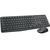 Logitech MK235 Wireless Keyboard Eng + Mouse Black Desktop Combo