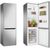 Amica FK2995.2FTX fridge-freezer Freestanding 250 L Stainless steel