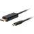 Lanberg USB-C to DisplayPort Cable, 3 m 4K/60Hz, Black