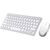 Mouse and keyboard combo Omoton KB066 30 (Silver)