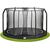 Salta trampoline Premium Ground, fitness device (black, round, 427 cm, incl. safety net)