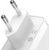 Baseus GaN5 Pro wall charger 2xUSB-C + USB, 140W (white)