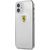 Ferrari ESTRHCP12STR Силиконовый чехол для Apple iPhone 12 Mini прозрачный