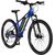 Fischer Die Fahrradmarke FISCHER bicycle Montis 2.1 Junior (2022), Pedelec (blue (glossy)/yellow, 38 cm frame, 27.5)