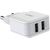 Wall charger LDNIO A2202, 2x USB, 12W (white)