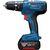 Bosch Cordless Impact Drill GSB 18V-21 Professional solo, 18V (blue/black, without battery and charger)