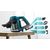 Bosch Vacuum cleaner Unlimited BBS611LAG  Handstick 2in1, 18 V, Operating time (max) 30 min, Blue