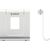 Foldable Multi-Angle Phone Stand Orico (White)