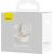 Wireless headphones Baseus Bowie WM02 TWS, Bluetooth 5.0 (white)