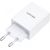 Vipfan E03 wall charger, 1x USB, 18W, QC 3.0 + USB-C cable (white)