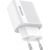 Vipfan E01 network charger, 1x USB, 2.4A + USB-C cable (white)