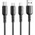 USB to Micro USB cable Vipfan Colorful X11, 3A, 1m (black)