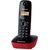 Panasonic KX-TG1611 DECT telephone Black,Red Caller ID