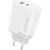 Dudao A6XSEU USB + USB-C Charger QC3.0 PD 22.5W (White)