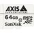 Axis SURVEILLANCE MicroSDXC 64 GB Class 10  (5801-961) 10 pack