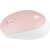 Natec Mouse Harrier 2 	Wireless, White/Pink, Bluetooth
