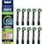 Oral-B Toothbrush replacement Cross Action CleanMaximiser Heads, For adults, Number of brush heads included 10, Black