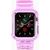 Fusion Light Set силиконовый ремешок для Apple Watch 38mm / 40mm / 41мм красный