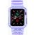 Fusion Light Set силиконовый ремешок для Apple Watch 38mm / 40mm / 41мм фиолетовый