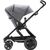 Britax - Romer BRITAX stroller GO NEXT² BLACK & PRAMBODY Grey Melange 2000029406