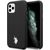 3MK U.S Polo USHCN65PUBK Wrapped Cover Aizsargapvalks Apple iPhone 11 Pro Max Melns