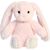 AURORA Rainbow Gingham Bunnies Плюшевый розовый заяц 18 см