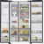 Samsung RS6HA8891B1/EF Side-by-side Ledusskapis Family Hub 178cm Black Melns
