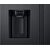 Samsung RS6HA8891B1/EF Side-by-side Ledusskapis Family Hub 178cm Black Melns