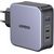 UGREEN CD289 Power Charger, 2x USB-C, 1x USB-A, GaN, 140W, 2m Cable (Silver)