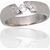 Серебряное кольцо #2101797(PRh-Gr)_CZ, Серебро 925°, родий (покрытие), Цирконы, Размер: 18, 4.7 гр.