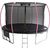 Trampolina Lean Sport ogrodowa 8341 z siatką wewnętrzną 12 FT 366 cm