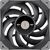 Thermaltake TOUGHFAN 12 Computer case Fan 12 cm Black 2 pc(s)