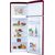 Amica KGC 15631 R fridge-freezer Freestanding 208 L E Bordeaux