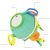INFANTINO Busy lil’ sensory ball™ bumba Attīstošie paklājiņi